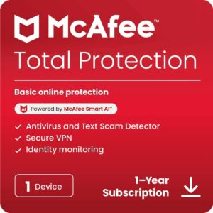 McAfee Total Protection 1-Device 2025