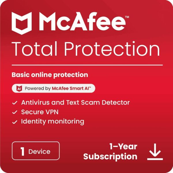 McAfee Total Protection 1-Device 2025