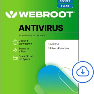 Webroot Antivirus Software 2025 | 3 Device