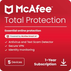 McAfee Total Protection 5-Devices 2025