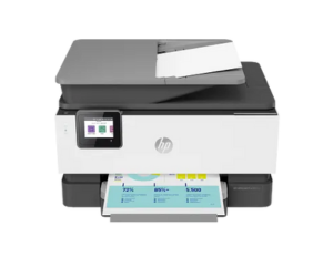 HP OfficeJet Pro 9125e Wireless All-in-One Color Inkjet Printer, Print, scan, copy, fax